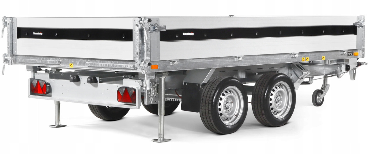 New Tipper trailer Wywrotka trójstronna 3,25x1,80 Brenderup 3500 / Three-way tipper 3,25x1,80 Brenderup 3500: picture 6