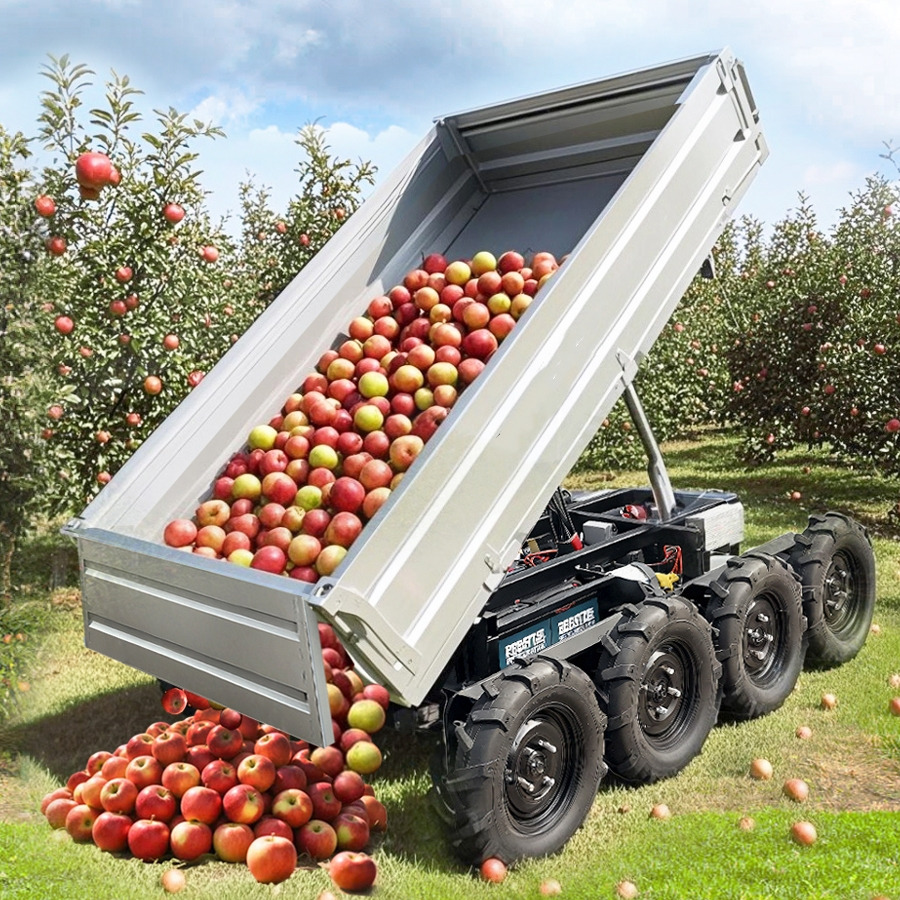 Leasing of LEZUM Electric Remote Control Transporter Agricultural Orchard Farm Electric Utv Dump Trailer Material Handling Equipment All Terrain Transport Vehicle LEZUM Electric Remote Control Transporter Agricultural Orchard Farm Electric Utv Dump Trailer Material Handling Equipment All Terrain Transport Vehicle: picture 9