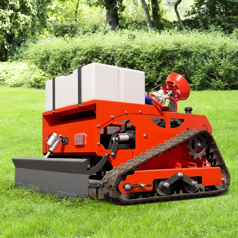 LEZUM LD1000 Multi-function remote control lawn mower Track crawler gasoline gas All-terrain Agricultural Sprayers Pesticide spraying lawn mower for sale - Lawn mower: picture 3 LEZUM LD1000 Multi-function remote control lawn mower Track crawler gasoline gas All-terrain Agricultural Sprayers Pesticide spraying lawn mower for sale - Lawn mower: picture 3