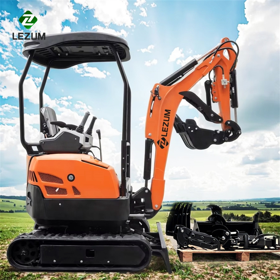 LEZUM Free Shipping Mini Excavator Bagger Pelle Miniexcavadora 1 2 3.5 Ton CE/EPA/EURO 5 Kubota Engine Diesel/Electric Mini Excavators For Sale - Crawler excavator: picture 4 LEZUM Free Shipping Mini Excavator Bagger Pelle Miniexcavadora 1 2 3.5 Ton CE/EPA/EURO 5 Kubota Engine Diesel/Electric Mini Excavators For Sale - Crawler excavator: picture 4