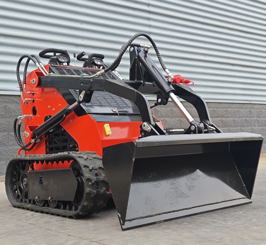 LEZUM Free Shipping Mini Skid Steer Loader Compact Track Electric/Diesel Chinese Mini Skid Steer Loader For Sale With Mini Skid Steer Attachments 4 In 1 Bucket - Skid steer loader: picture 2 LEZUM Free Shipping Mini Skid Steer Loader Compact Track Electric/Diesel Chinese Mini Skid Steer Loader For Sale With Mini Skid Steer Attachments 4 In 1 Bucket - Skid steer loader: picture 2
