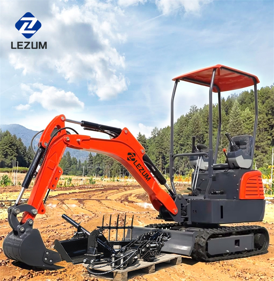 LEZUM Free Shipping Mini Excavator Bagger Pelle Miniexcavadora 1 2 3.5 Ton CE/EPA/EURO 5 Kubota Engine Diesel/Electric Mini Excavators For Sale - Crawler excavator: picture 1 LEZUM Free Shipping Mini Excavator Bagger Pelle Miniexcavadora 1 2 3.5 Ton CE/EPA/EURO 5 Kubota Engine Diesel/Electric Mini Excavators For Sale - Crawler excavator: picture 1