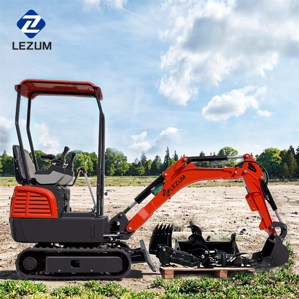LEZUM Free Shipping Mini Excavator Bagger Pelle Miniexcavadora 1 2 3.5 Ton CE/EPA/EURO 5 Kubota Engine Diesel/Electric Mini Excavators For Sale - Crawler excavator: picture 4 LEZUM Free Shipping Mini Excavator Bagger Pelle Miniexcavadora 1 2 3.5 Ton CE/EPA/EURO 5 Kubota Engine Diesel/Electric Mini Excavators For Sale - Crawler excavator: picture 4