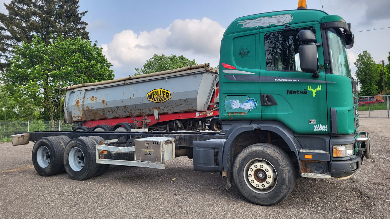 SCANIA R124 420 6X4 - Cab chassis truck: picture 4 SCANIA R124 420 6X4 - Cab chassis truck: picture 4