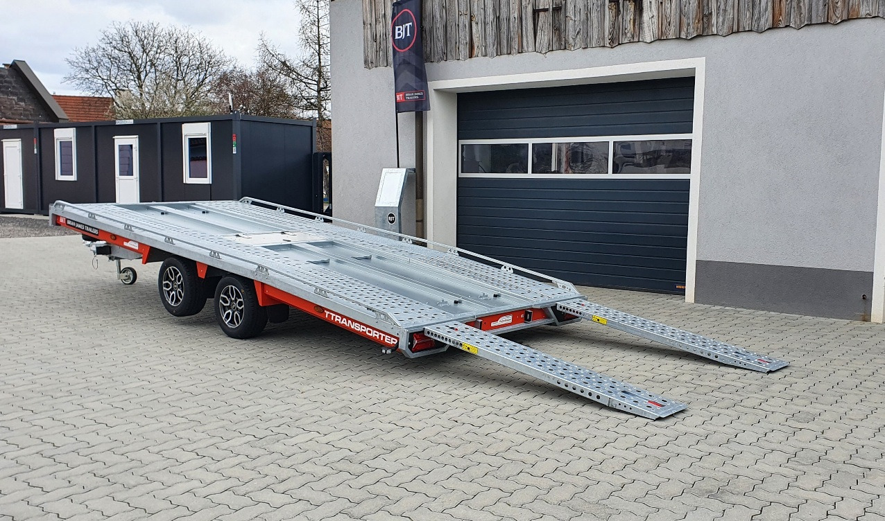 BRIAN JAMES TRAILERS T-Transporter 231-5021-35-2-12 - Autotransporter trailer: picture 1 BRIAN JAMES TRAILERS T-Transporter 231-5021-35-2-12 - Autotransporter trailer: picture 1