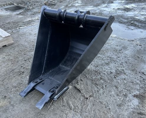 Godet trapèze pour mini pelle Morin M1 - Excavator bucket: picture 2 Godet trapèze pour mini pelle Morin M1 - Excavator bucket: picture 2