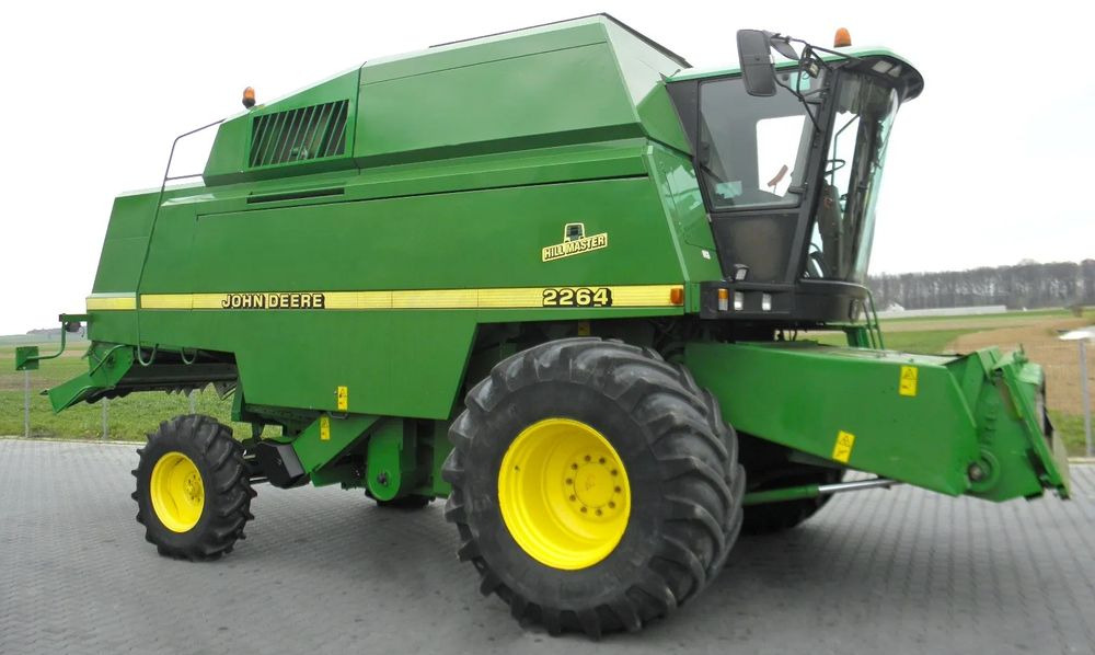 John Deere 2264 HM 1998 Rok, heder 6,1 m, Stol do rzepaku, Nie Malowany, Stan Bardzo Dobry - Combine harvester: picture 5 John Deere 2264 HM 1998 Rok, heder 6,1 m, Stol do rzepaku, Nie Malowany, Stan Bardzo Dobry - Combine harvester: picture 5