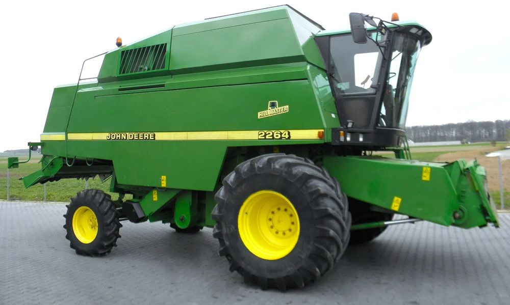 John Deere 2264 HM 1998 Rok, heder 6,1 m, Stol do rzepaku, Nie Malowany, Stan Bardzo Dobry - Combine harvester: picture 1 John Deere 2264 HM 1998 Rok, heder 6,1 m, Stol do rzepaku, Nie Malowany, Stan Bardzo Dobry - Combine harvester: picture 1