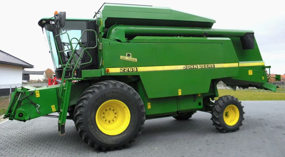 John Deere 2264 HM 1998 Rok, heder 6,1 m, Stol do rzepaku, Nie Malowany, Stan Bardzo Dobry - Combine harvester: picture 2 John Deere 2264 HM 1998 Rok, heder 6,1 m, Stol do rzepaku, Nie Malowany, Stan Bardzo Dobry - Combine harvester: picture 2