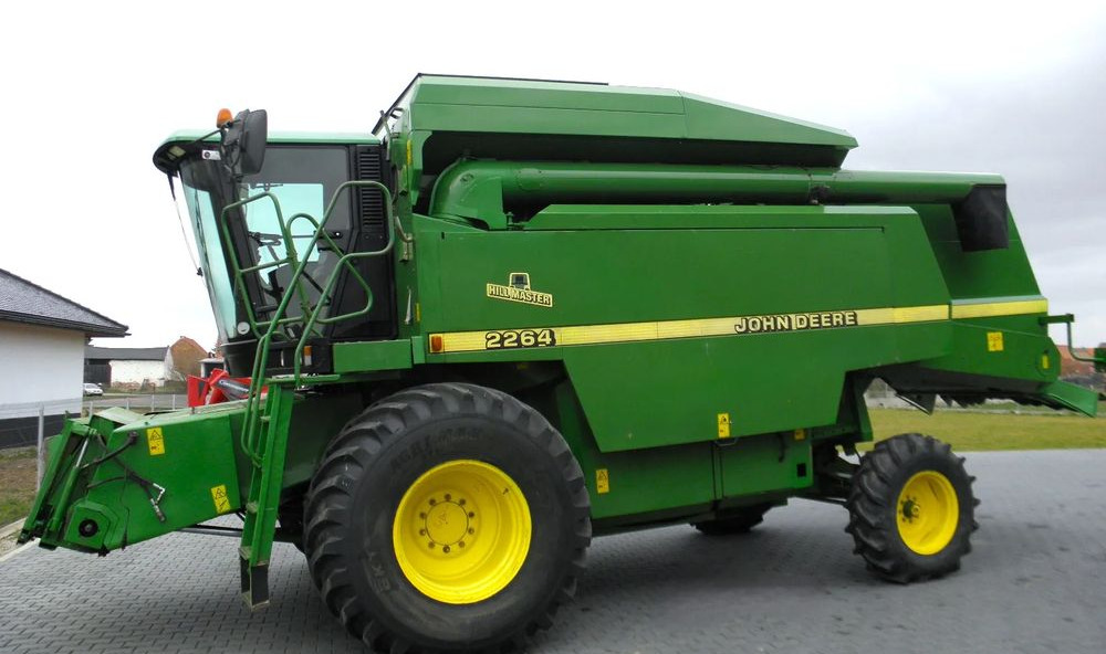 John Deere 2264 HM 1998 Rok, heder 6,1 m, Stol do rzepaku, Nie Malowany, Stan Bardzo Dobry - Combine harvester: picture 4 John Deere 2264 HM 1998 Rok, heder 6,1 m, Stol do rzepaku, Nie Malowany, Stan Bardzo Dobry - Combine harvester: picture 4