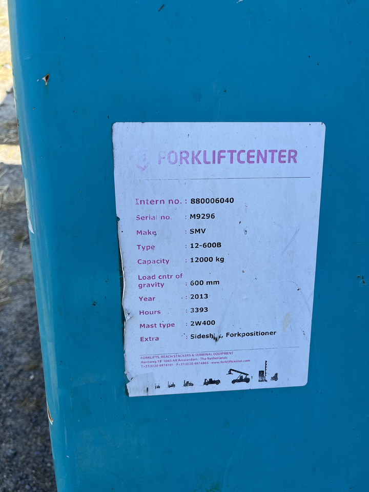 Diesel forklift KONECRANES Smv12-600B: picture 10 Diesel forklift KONECRANES Smv12-600B: picture 10