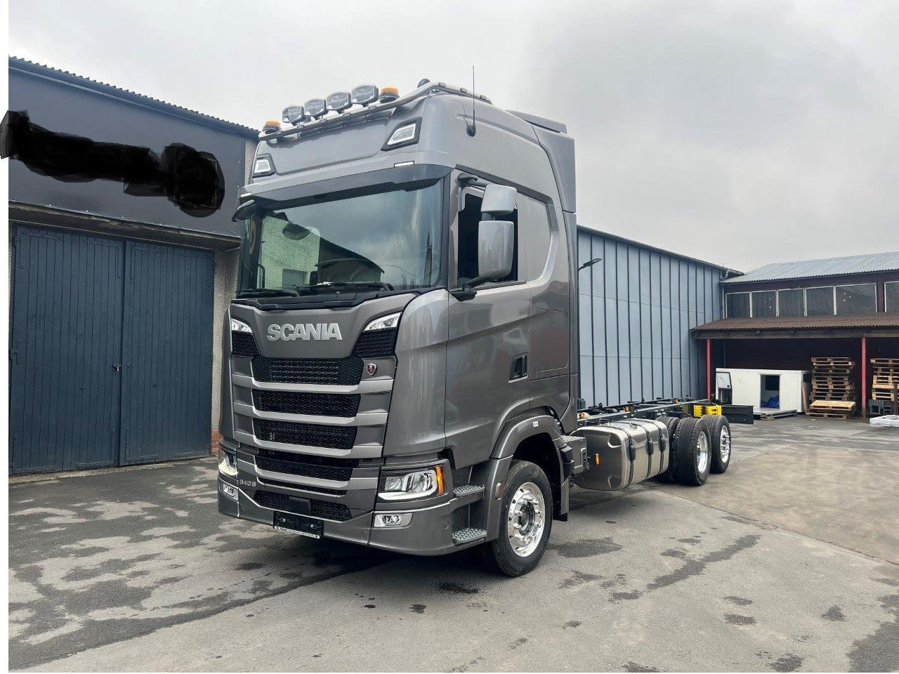 Scania S540 6x2LB - Flatbed body: picture 5 Scania S540 6x2LB - Flatbed body: picture 5