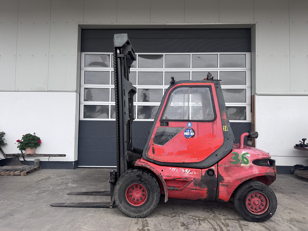 LINDE H 45 D 600 - Diesel forklift: picture 1 LINDE H 45 D 600 - Diesel forklift: picture 1