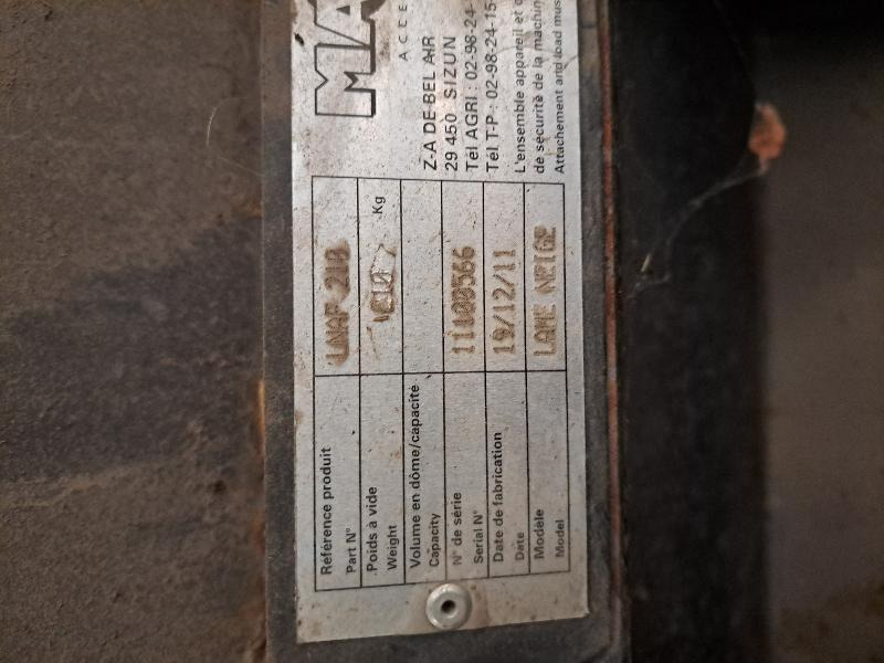 MAGSI LNAF 210 - Snow plough: picture 5 MAGSI LNAF 210 - Snow plough: picture 5