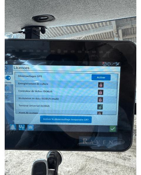 RAVEN CR7 + - Navigation system for Agricultural machinery: picture 3 RAVEN CR7 + - Navigation system for Agricultural machinery: picture 3
