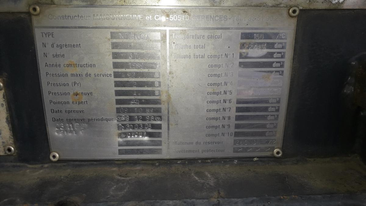 Maisonneuve - Tanker semi-trailer: picture 3 Maisonneuve - Tanker semi-trailer: picture 3