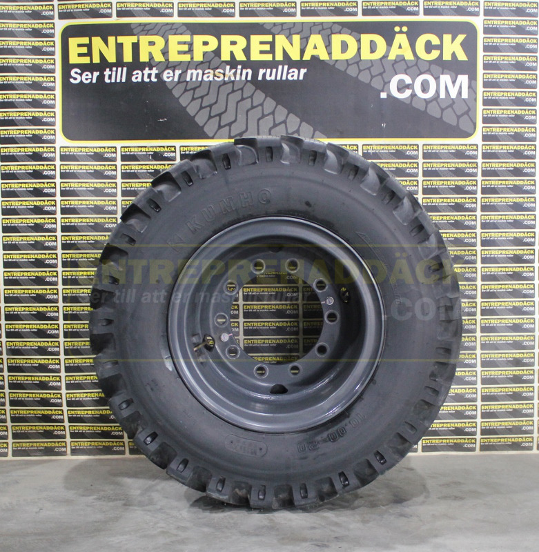 Kumho SG7 10.00-20 incl. rim (2-wheels) for Excavator - Wheel and tire package for Wheel excavator: picture 3 Kumho SG7 10.00-20 incl. rim (2-wheels) for Excavator - Wheel and tire package for Wheel excavator: picture 3