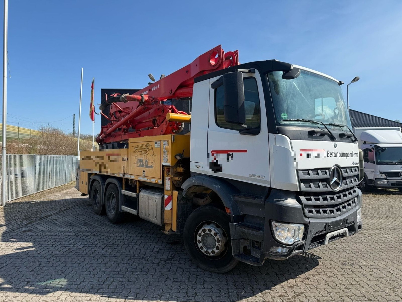 Mercedes-Benz 2640 putzmeister 24m /4 - Concrete pump truck: picture 5 Mercedes-Benz 2640 putzmeister 24m /4 - Concrete pump truck: picture 5