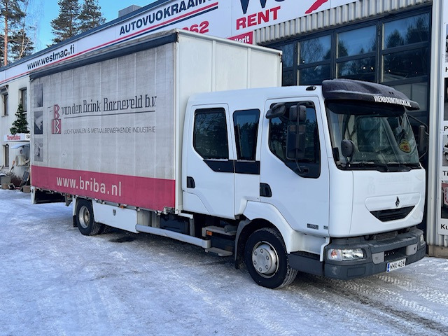 RENAULT Midlum 150 crew cabin 1+5 - Curtain side truck: picture 2 RENAULT Midlum 150 crew cabin 1+5 - Curtain side truck: picture 2