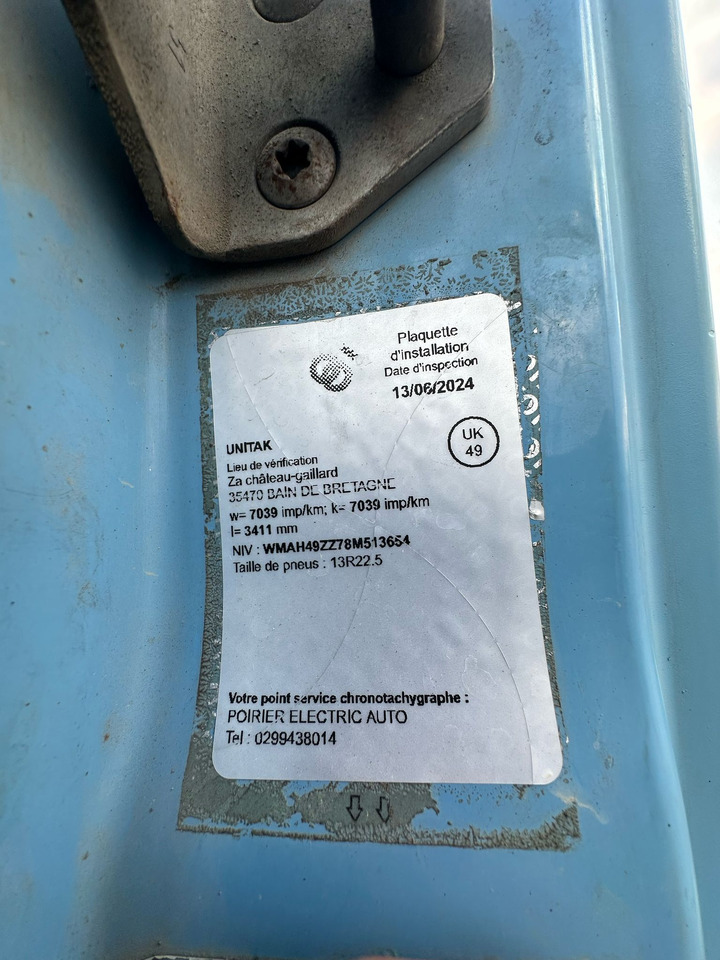 Concrete mixer truck MAN TGA Concrete Mixer: picture 7