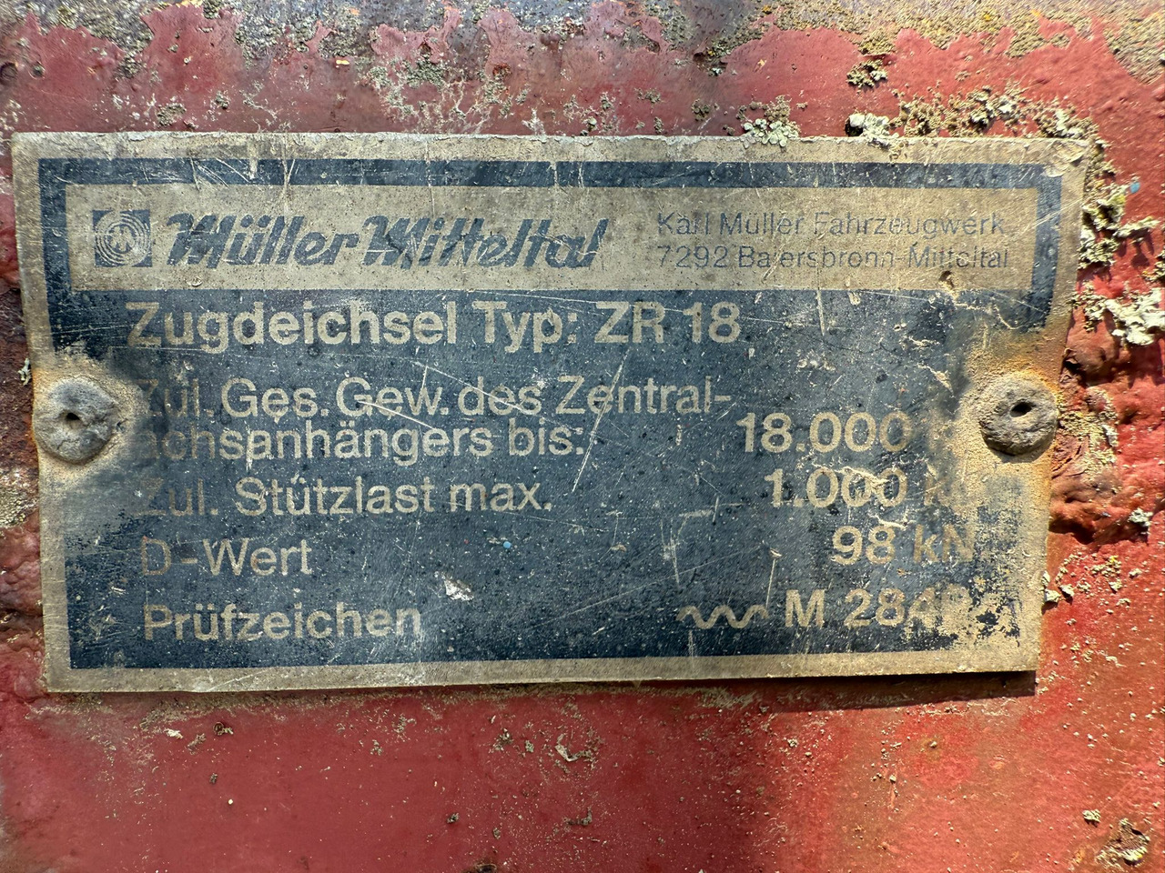 ACKERMANN TKA18 Trailer - Trailer: picture 5 ACKERMANN TKA18 Trailer - Trailer: picture 5