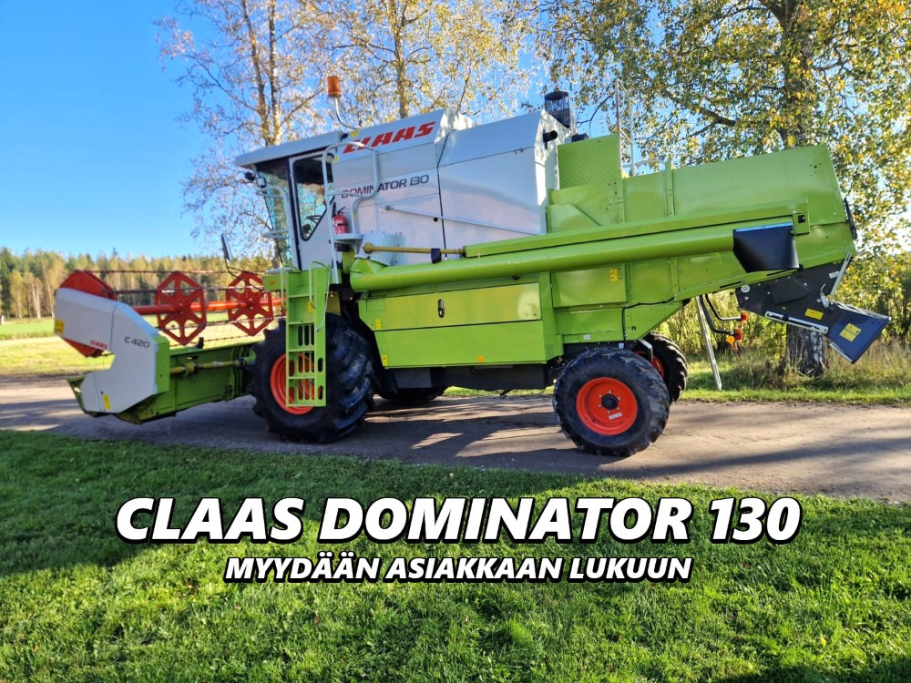 CLAAS Dominator 130 - Combine harvester: picture 1 CLAAS Dominator 130 - Combine harvester: picture 1