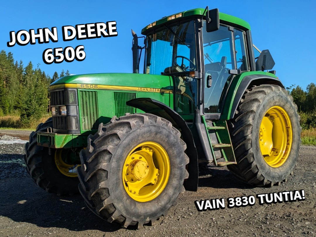JOHN DEERE 6506, 3800h ajettu, upeakuntoinen kone, katso video! - Farm tractor: picture 1 JOHN DEERE 6506, 3800h ajettu, upeakuntoinen kone, katso video! - Farm tractor: picture 1