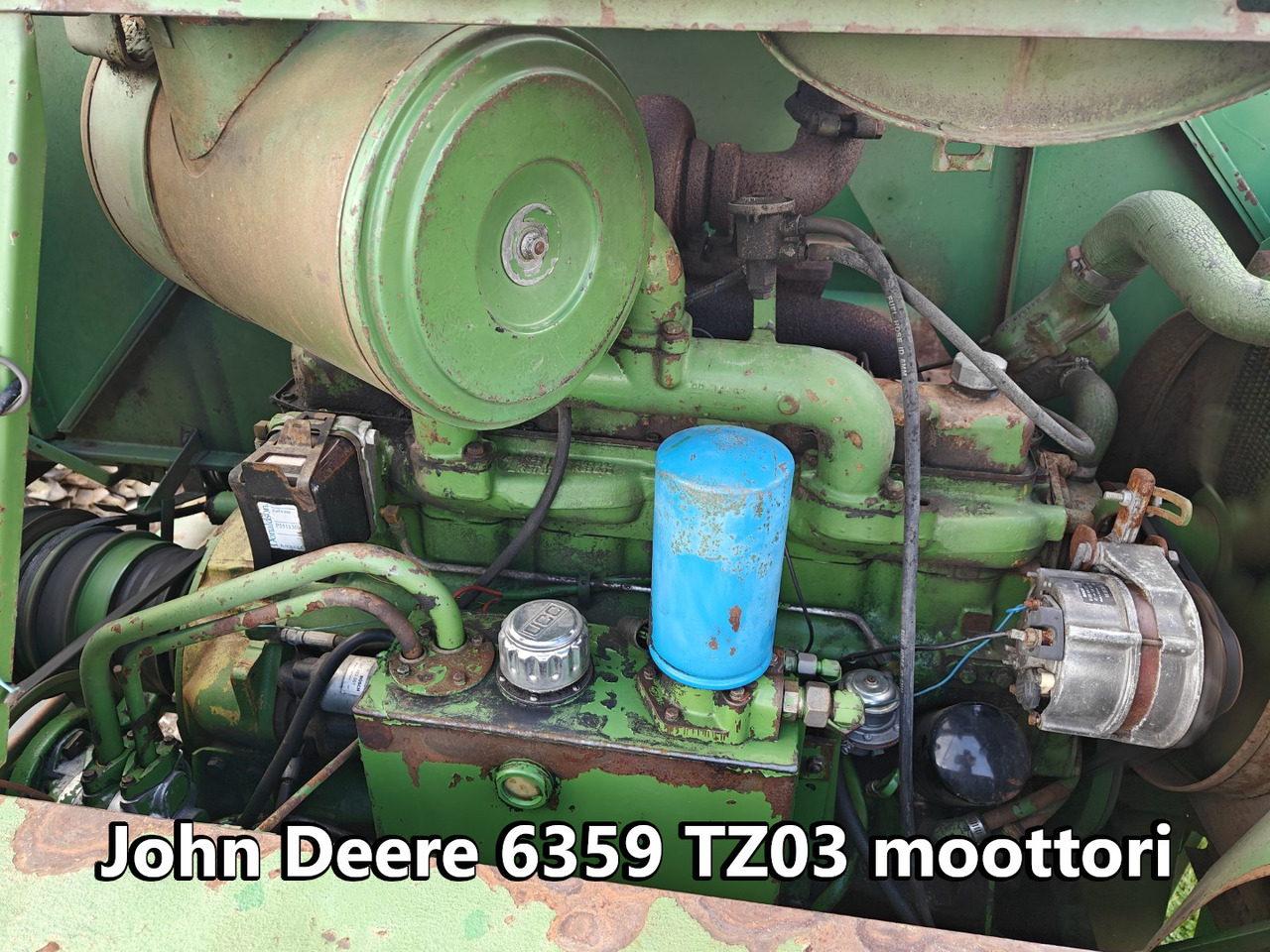 John Deere 965 täydellinen moottori, 6-sylinterinen turbo, katso video! - Engine for Combine harvester: picture 1 John Deere 965 täydellinen moottori, 6-sylinterinen turbo, katso video! - Engine for Combine harvester: picture 1