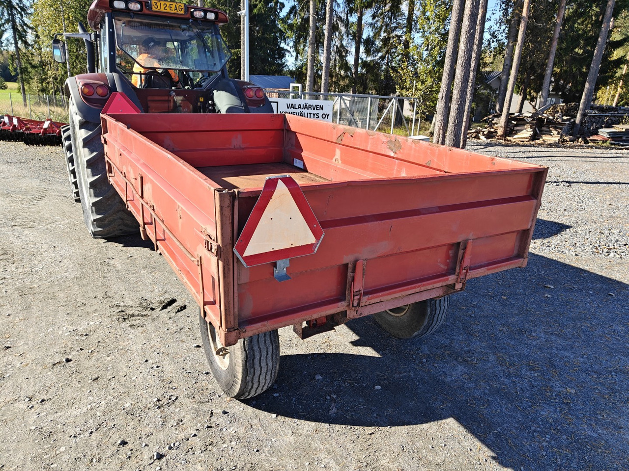 Kippiperävaunu 1-akselinen - Farm tipping trailer/ Dumper: picture 2 Kippiperävaunu 1-akselinen - Farm tipping trailer/ Dumper: picture 2