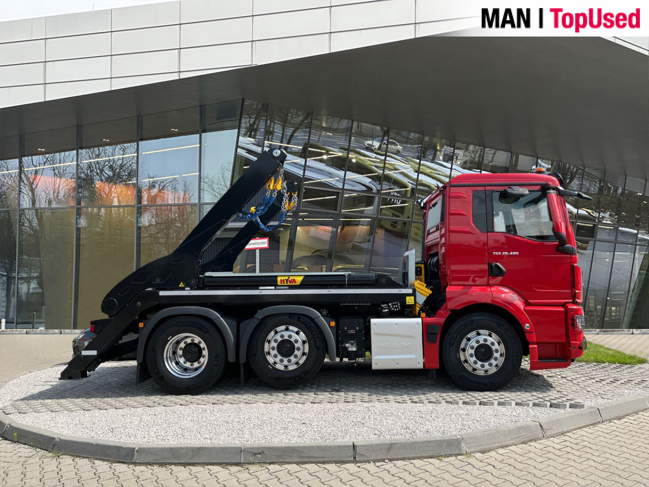 Leasing of MAN TGS 26.480 6x2/4 BL CH Euro6 Pritarder Klima AHK MAN TGS 26.480 6x2/4 BL CH Euro6 Pritarder Klima AHK: picture 11