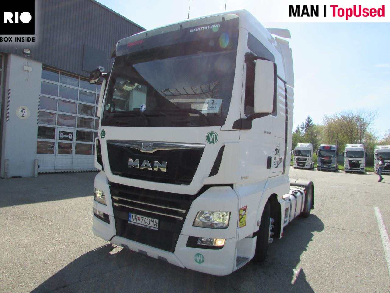 Tractor unit MAN TGX 18.460 4X2 LLS-U Euro6 Retarder Klima ZV: picture 1