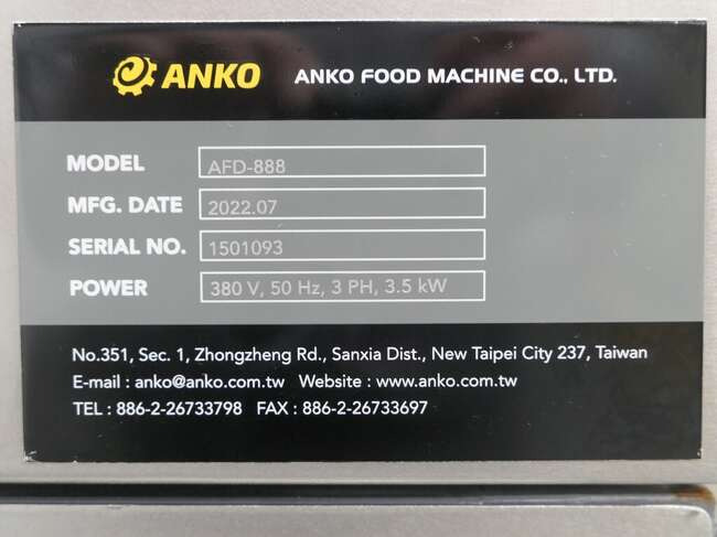 Food processing equipment Anko gyoza dumpling machine AFD-888: picture 12
