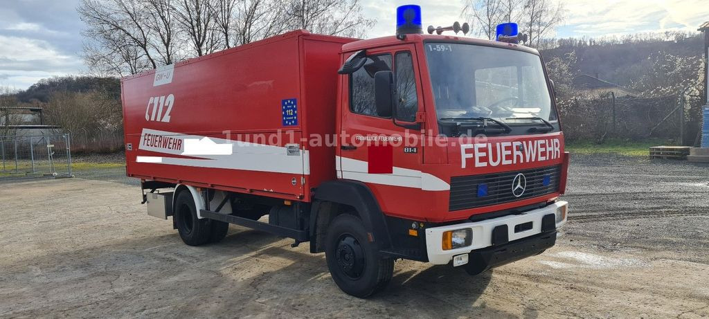 Mercedes-Benz 814 Feuerwehr GWG Edelstahl nur orig. 16.200km 814 Feuerwehr GWG Edelstahl nur orig. 16.200km - Fire engine: picture 4 Mercedes-Benz 814 Feuerwehr GWG Edelstahl nur orig. 16.200km 814 Feuerwehr GWG Edelstahl nur orig. 16.200km - Fire engine: picture 4