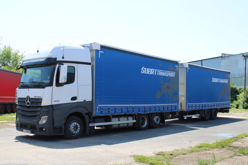 Mercedes-Benz Actros 2542 NAVIGACE + PANAV (8,20m x 2,48m x 3m) - Curtain side truck: picture 2 Mercedes-Benz Actros 2542 NAVIGACE + PANAV (8,20m x 2,48m x 3m) - Curtain side truck: picture 2