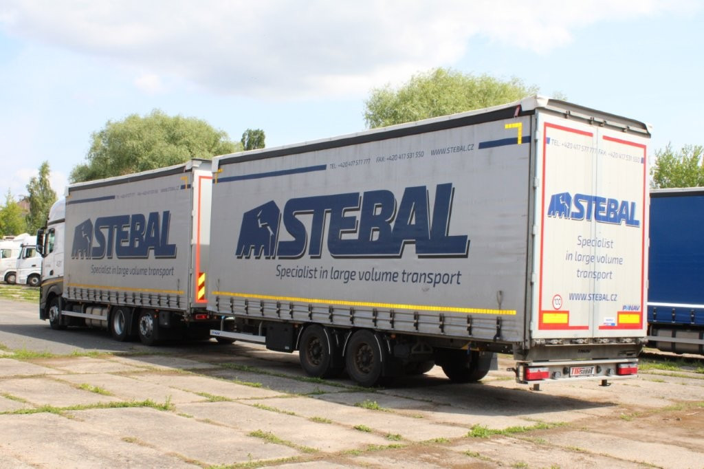 Mercedes-Benz Actros 2542 NAVIGACE + PANAV TVK 18 M (8,20m x 2,4 - Curtain side truck, Curtainsider trailer: picture 3 Mercedes-Benz Actros 2542 NAVIGACE + PANAV TVK 18 M (8,20m x 2,4 - Curtain side truck, Curtainsider trailer: picture 3