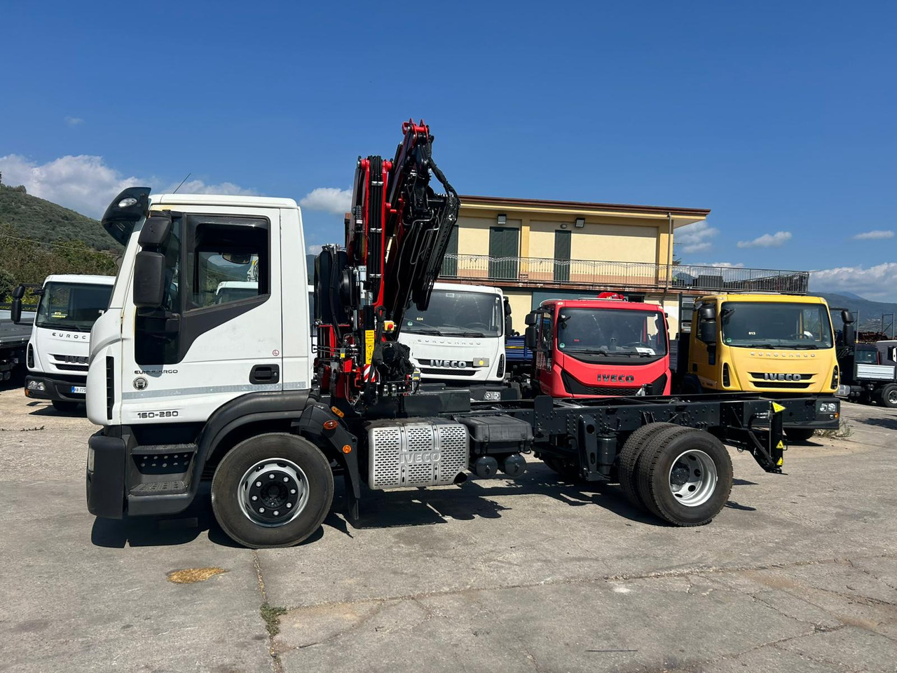 IVECO EUROCARGO 160-280 - Crane truck, Crane truck: picture 3 IVECO EUROCARGO 160-280 - Crane truck, Crane truck: picture 3