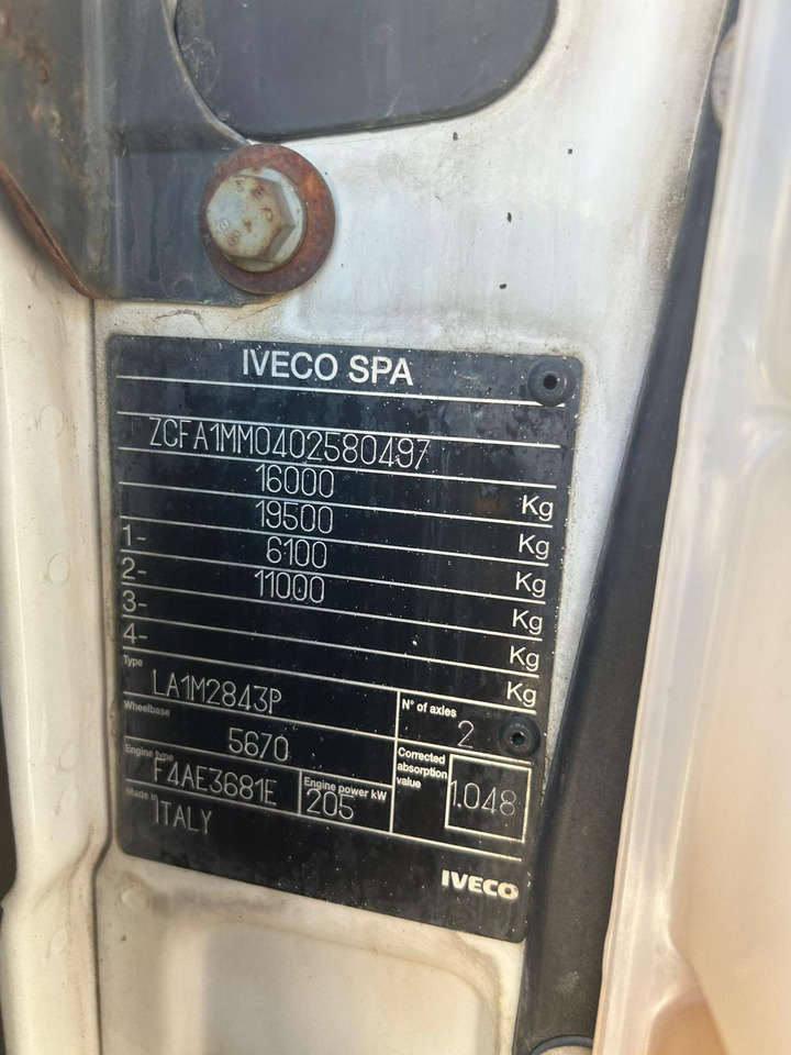 Crane truck, Tipper IVECO EUROCARGO 160E28: picture 49