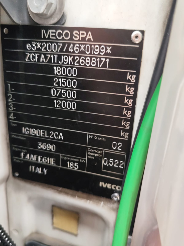 IVECO EUROCARGO 180-250 - Hook lift truck, Crane truck: picture 2 IVECO EUROCARGO 180-250 - Hook lift truck, Crane truck: picture 2