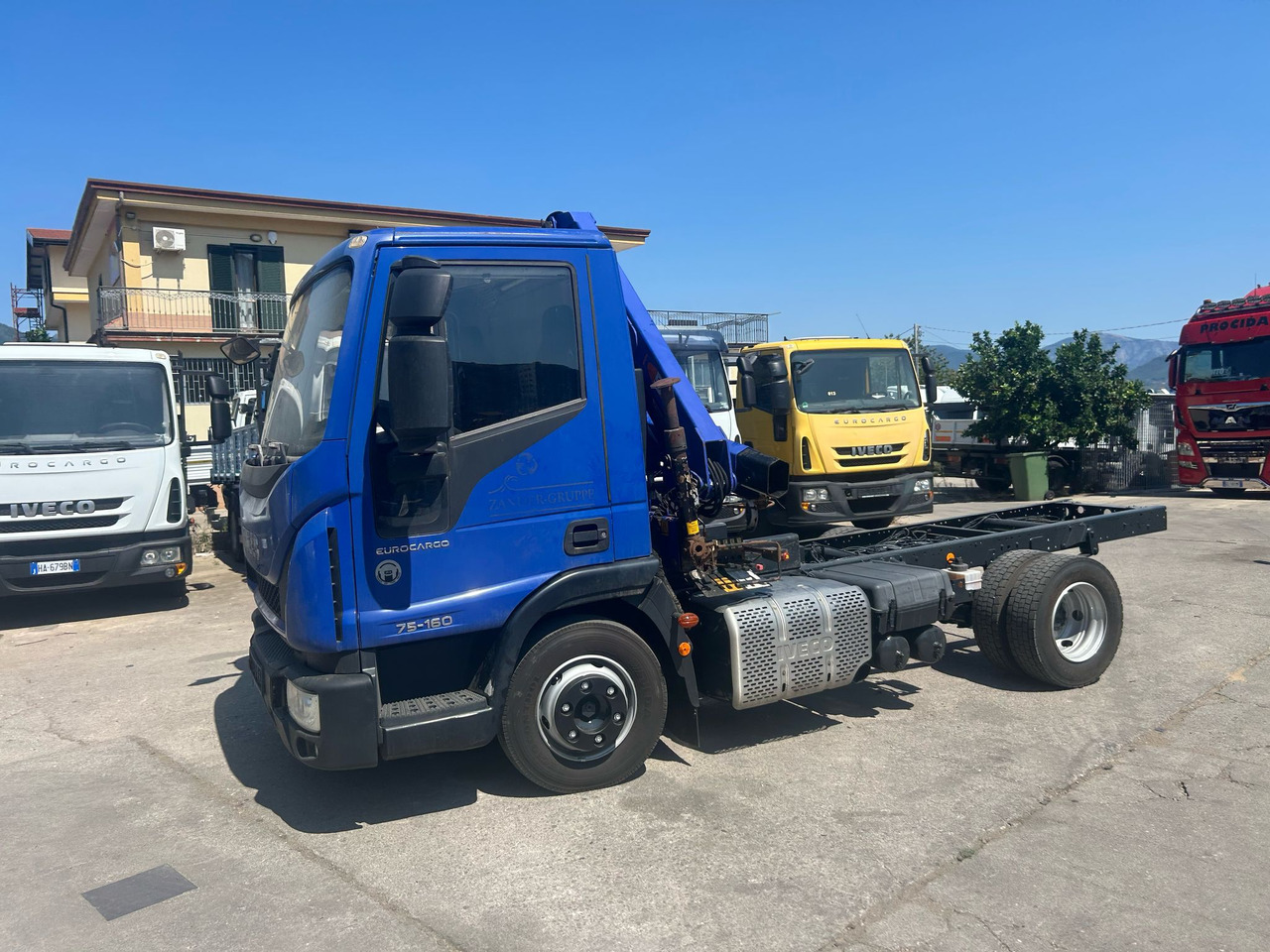 IVECO EUROCARGO 75-160 - Crane truck, Crane truck: picture 4 IVECO EUROCARGO 75-160 - Crane truck, Crane truck: picture 4