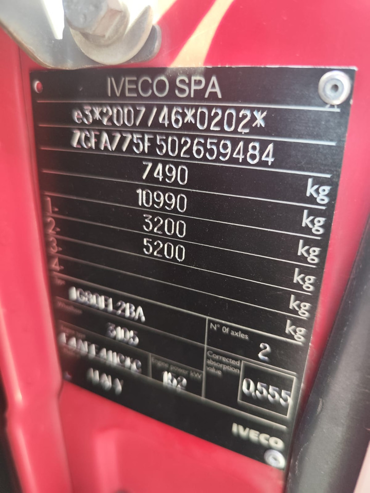 IVECO EUROCARGO 80-190 - Cab chassis truck: picture 2 IVECO EUROCARGO 80-190 - Cab chassis truck: picture 2