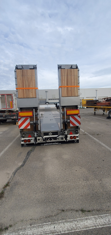 New Low loader semi-trailer for transportation of heavy machinery YALCIN 3 ESSIEUX STD: picture 7