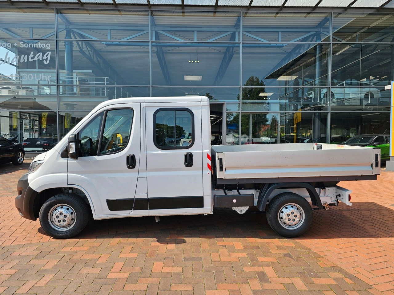 Citroën Jumper Pritsche DoKA L3 2,2 Klima AHK - Open body delivery van, Crew cab van: picture 2 Citroën Jumper Pritsche DoKA L3 2,2 Klima AHK - Open body delivery van, Crew cab van: picture 2