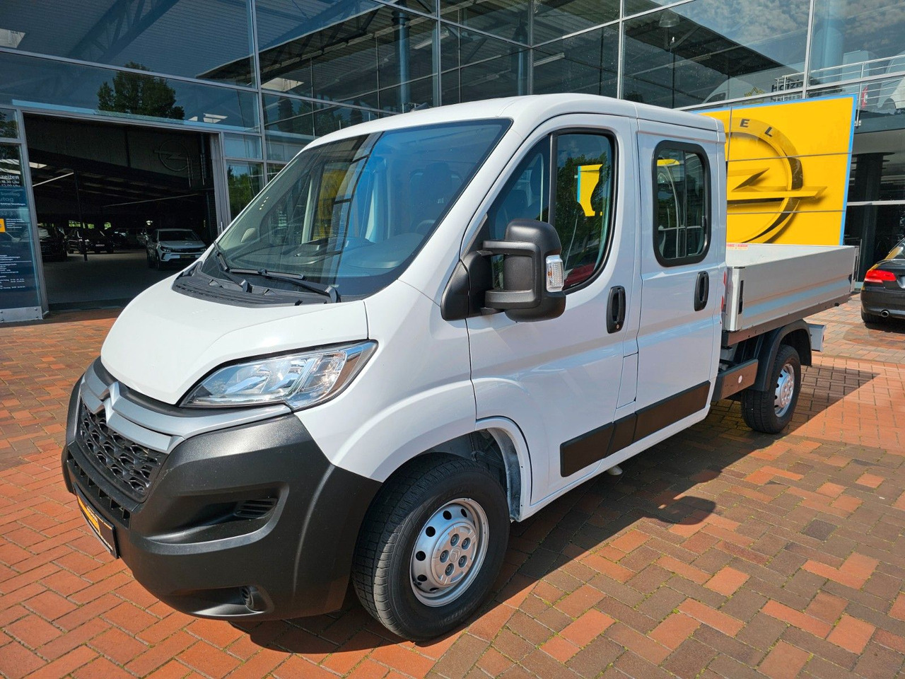 Citroën Jumper Pritsche DoKA L3 2,2 Klima AHK - Open body delivery van, Crew cab van: picture 1 Citroën Jumper Pritsche DoKA L3 2,2 Klima AHK - Open body delivery van, Crew cab van: picture 1