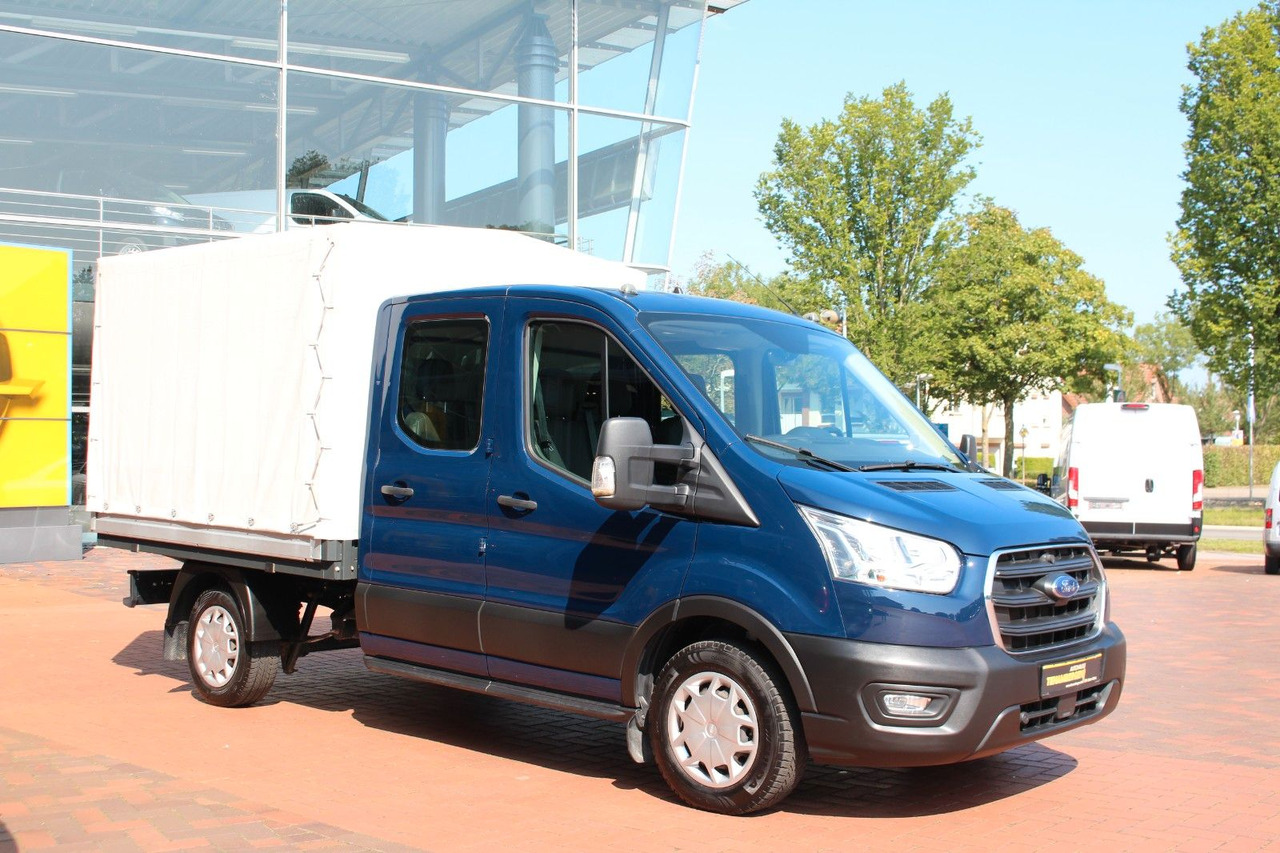 Ford Transit Pritsche 310 L2 Doka Plane el. Sitz - Curtain side van, Crew cab van: picture 1 Ford Transit Pritsche 310 L2 Doka Plane el. Sitz - Curtain side van, Crew cab van: picture 1
