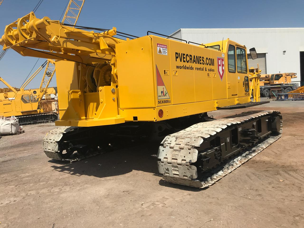 Hitachi-Sumitomo SCX800-2 - Crawler crane: picture 4 Hitachi-Sumitomo SCX800-2 - Crawler crane: picture 4