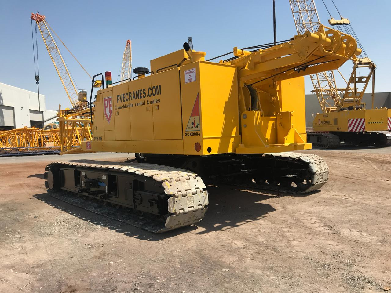 Hitachi-Sumitomo SCX800-2 - Crawler crane: picture 3 Hitachi-Sumitomo SCX800-2 - Crawler crane: picture 3