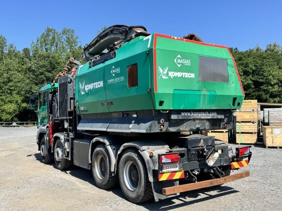 Truck, Wood chipper MAN TGS 35.540 8x4  mit Komptech-Zusatzeinheit: picture 11 Truck, Wood chipper MAN TGS 35.540 8x4  mit Komptech-Zusatzeinheit: picture 11