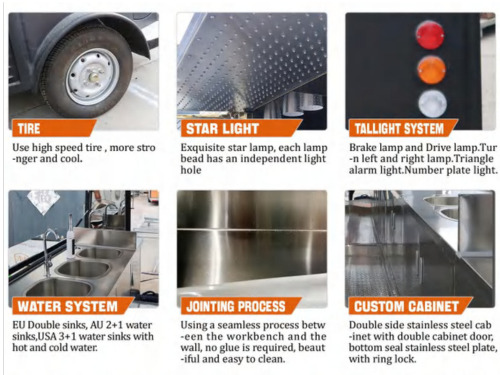 Deli Star Trailer Retro Frenchie FR 4800 Electric - EU standards - Food trailer: picture 3 Deli Star Trailer Retro Frenchie FR 4800 Electric - EU standards - Food trailer: picture 3