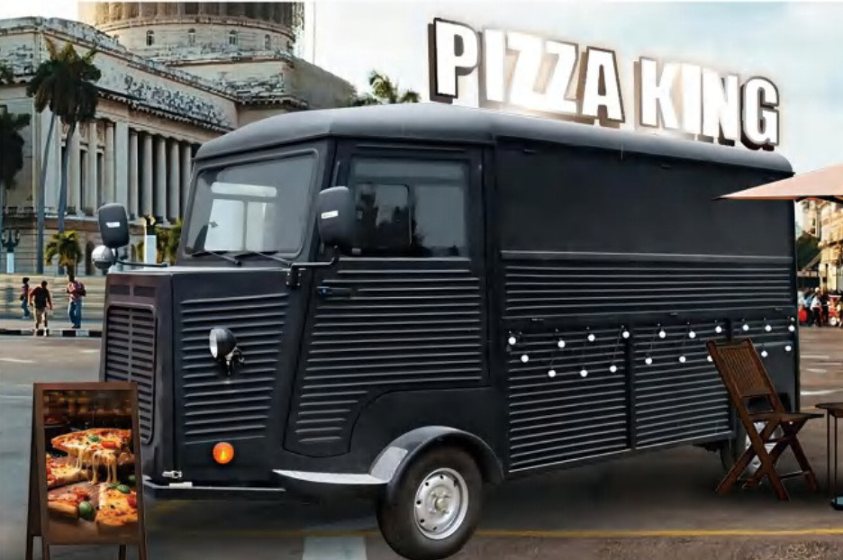 Deli Star Trailer Retro Frenchie FR 4800 Electric - EU standards - Food trailer: picture 1 Deli Star Trailer Retro Frenchie FR 4800 Electric - EU standards - Food trailer: picture 1