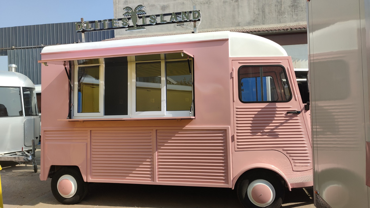 Deli Star Trailer Retro Frenchie HR 5020 Towable - EU standards - Food trailer: picture 1 Deli Star Trailer Retro Frenchie HR 5020 Towable - EU standards - Food trailer: picture 1